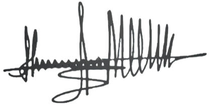 Signature of Abbas Ali